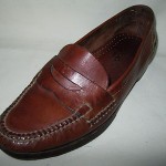 COLE HAAN MENS BROWN LEATHER LOAFER SIZE 8.5 M