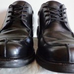 COLE HAAN Men’s WATERPROOF Split Toe GREEN Label Black OXFORDS Size 10M