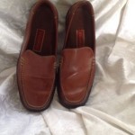 COLE HAAN Mens Shoes Sz. 9 Brown Leather Loafers NIKE AIR