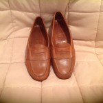 Men’s COLE HAAN Genuine Hand sewn  Leather Loafers Shoes Size 10.5 D Brown