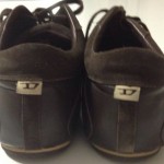 Diesel Men’s Wish Brown W/Beige Leather Sneakers Size 13