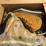 TIMBERLAND 40160 RIME RIDGE WHEAT WATERPROOF HIKING BOOTS SIZE 9