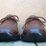 Cole Haan Mens Casual Dress Shoes Size 10M Brown Leather Slip On Drivers Loafers