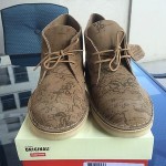 Supreme x Clarks Originals Map Suede Desert Boots Tan 10.5