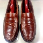 Beautiful Brown Leather Shoes Penny Loafers  Size***11 M***By COLE HAAN