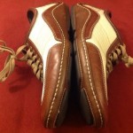 Men’s Cole Haan Brown White Leather Nike Air G Series Oxfords Shoes Sz  8.5 M