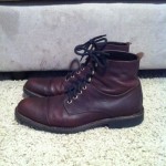 Mens Cole Haan Dark Brown Leather Cap Toe Chukka Ankle Boots US size 11 D