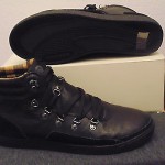 NWOB DIESEL MENS FASTNER ll MID-BOOT-SNEAKER BLACK LEATHER-SUEDE SIZE:12 EUR-46