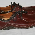 Cole Haan Mens lace front driving shoe in brown size 8M