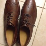 Cole Haan Mens Carter Wing Tip SZ 13 Dark Brown