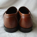 COLE HAAN MENS BROWN LEATHER LOAFERS SIZE 12 W