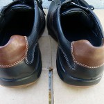 NWOB Men’s Cole Haan Nike Air Leather Shoes Size 10M Black Brown Lace up