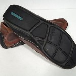 Cole Haan Nike Air Mens Brown Leather Slip On Loafers Sz 10M Driving Shoe *NICE*