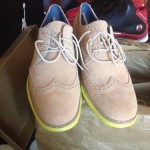 Cole Haan Lunargrand Wingtip Grey Volt 11 Nike New With Box