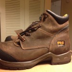 NEW 95554 Timberland PRO Men’s Safety Boots Brown Size 9M
