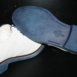 NEW COLE HAAN AIR FRANKLIN WHITE SUEDE SADDLE OXFORDS WITH BLUE SOLES sz 11 M