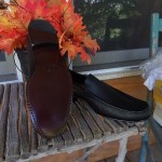 NWB Mens 12 M Cole Haan Lauderdale Venetian Loafers Slip-On Black Shoes