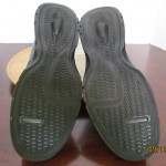 Mens sz 10 M black leather Clarks lightweight casual lace tie oxford shoes