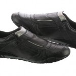 Diesel Keep 00YD15-PR874-H2566 Black Vetiver Velcro Leather Casual Shoes 7.5 Men