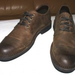 Cole Haan Air Blythe Calfskin Overlay Cap Toe Oxfords,  Brown, 8.5 M, New