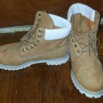 Timberland Rare!!!!!  ( white soles and white collar) 6″Original Premium Boots