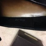 Cole Haan Black Leather Slip Ons Loafers Dress Nike Air Mens 10.5 10 1/2