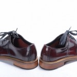 Cole Haan Duke Saddle II burgundy 8 leather perforated lace oxford shoe NEW $198