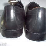 HUGO BOSS  DRESS SHOES  11 RETAILS $455 SAVE!  SUPPLE BLACK LEATHER