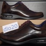 COLE HAAN AIR CONNER DARK BROWN SHINY MEN’S SHOES C10785 DS SZ 10.5, lunargrand