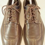 COLE HAAN BROWN LEATHER OXFORDS 10.5 MEDIUM