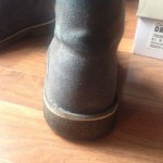 Clarks Desert Boots Grey Suede Sz 8.5 Pre Owned