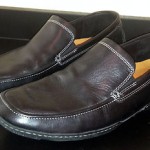 COLE HAAN NIKE AIR MEN’S SZ 12 LOAFERS SLIP ON BLACK LEATHER CASUAL DRESS SHOES