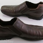 Cole Haan “Zeno” Mens Brown Leather Slip On Loafers Casual 13 M