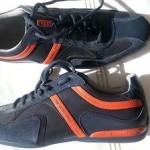HUGO BOSS Mens Shoes Fashion Sneakers, SEAMON by BOSS Orange New sz 10.5 usa