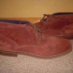 COLE HAAN AIR CHARLES CHUKKA SZ 11 TERRACOTTA SUEDE NIKE AIR C10887