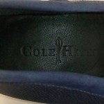 Cole Haan Nike:Air Penny Loafers Blue SOFT Leather Mocans Slip-On  Driving Shoes