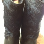 Hugo Boss Mens Black Leather Boots-Sz45, Us Sz 11-12. Perfect Shape!