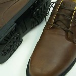 TIMBERLAND  WATERPROOF.. OXFORD..Pain Toe Mens In  brown Genuine leather shoes.
