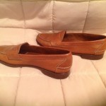 Men’s COLE HAAN Genuine Hand sewn  Leather Loafers Shoes Size 10.5 D Brown