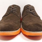 Cole Haan ‘LunarGrand’ Wingtip Mens Dark Brown-Orange size 11 M
