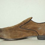 HUGO BOSS BOSS ORANGE BROWN SUEDE LOAFERS Sz 41 / US 8