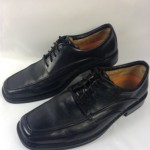 CLARKS STRUCTURES MENS OXFORDS BLACK SIZE 10.5 WIDE NEW WITHOUT BOX