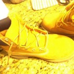 Men Timberland Wheat Waterproof Tan Boots Size 6M 6inch work contstuction