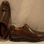 Mens Cole Haan Nike Air Brown Leather Classic Loafers Size 12M