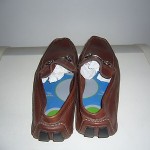 MEN CLARKS ENGLAND DRIVING SHOES SZIE 13