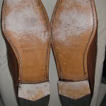 Men’s COLE HAAN Gold HORSE BIT Shoes LOAFERS Sz 12M  Med BROWN Leather SLIP ON