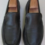 EUC 9M Cole Haan Nike Air Slip On Loafer Shoes Black