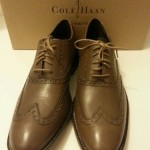 NEW with Box! Cole Haan Brown Wing Tip Oxfords Shoes – Size 8