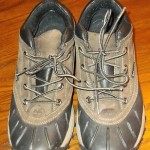 TIMBERLAND LEATHER DUCK BOOT HIKING TRAIL LIGHT WEIGHT SHOES CLIMBING 10.5 MENS