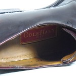Cole Haan City Dark Red/Brown Distressed Leather Oxfords Mens Size 8 D EUC